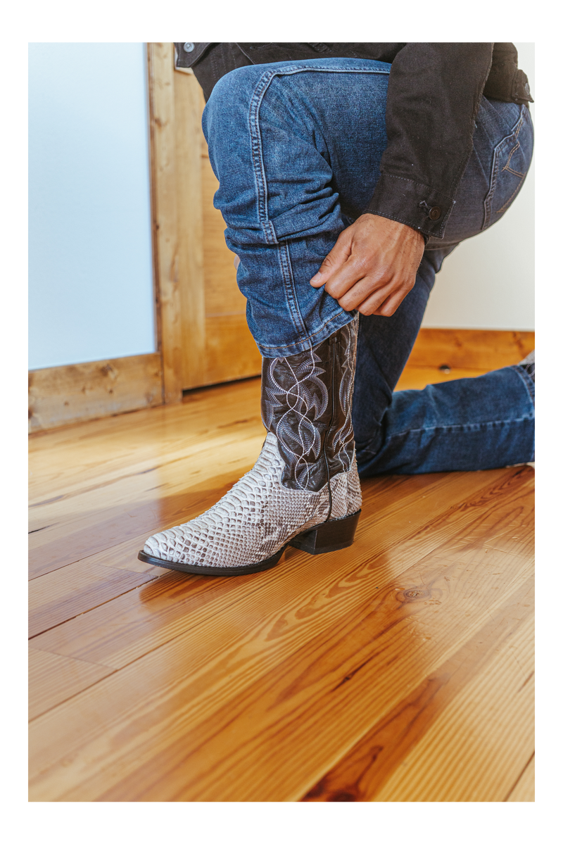 Dan Post Manning Python Boot - Luxury Western Style