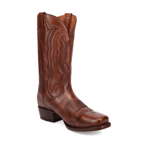 Dan Post Wade Leather Boot - Luxury Brown Ankle Boot