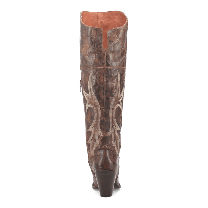 Dan Post Jilted Leather Boot - Premium Brown Boots