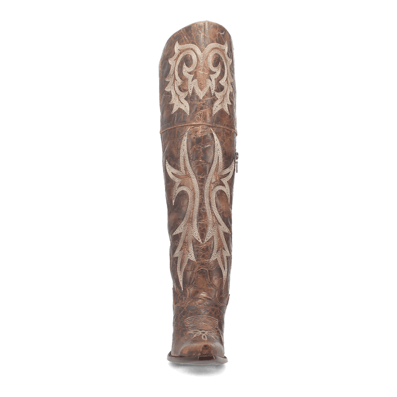 Dan Post Jilted Leather Boot - Premium Brown Boots