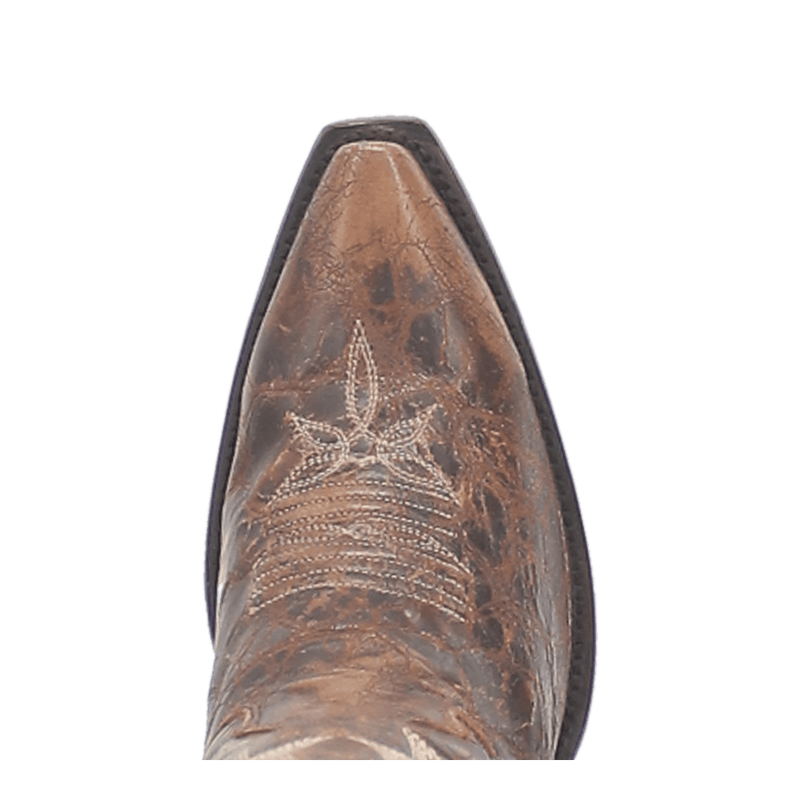 Dan Post Jilted Leather Boot - Premium Brown Boots