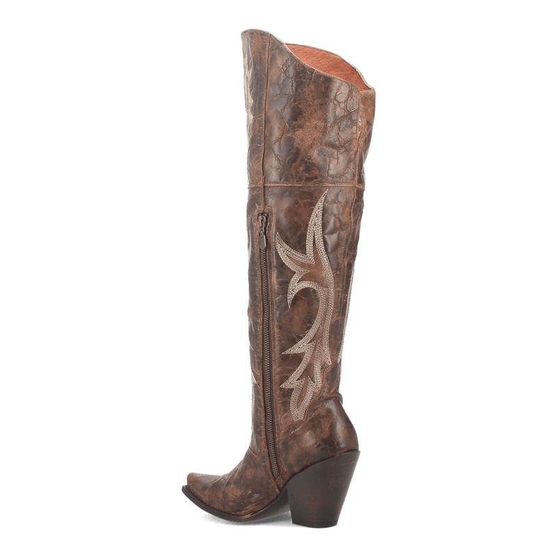 Dan Post Jilted Leather Boot - Premium Brown Boots