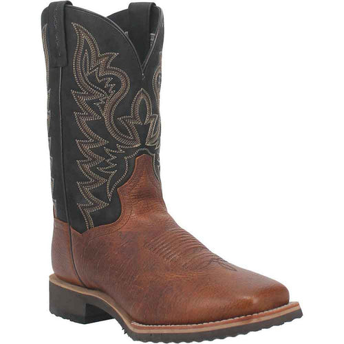 Dan Post Boldon Mens Cognac Square Toe Leather Boot