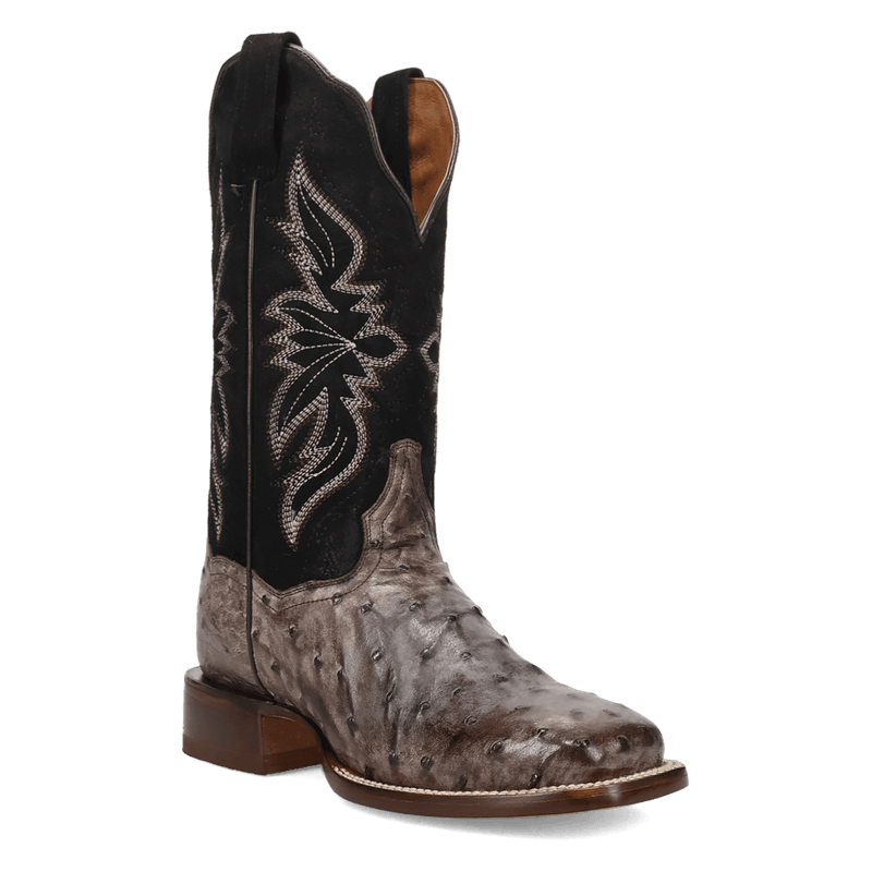 Dan Post Mirage Ostrich Boot - Full Quill Leather Luxury