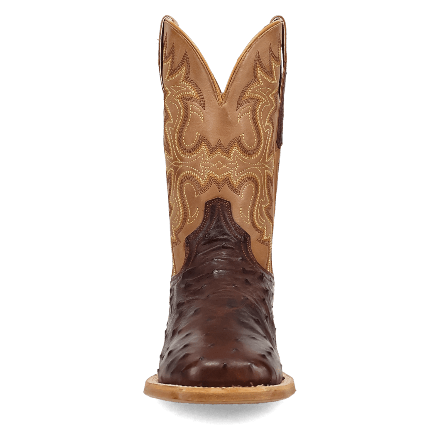 DRAYDEN FULL QUILL OSTRICH BOOT