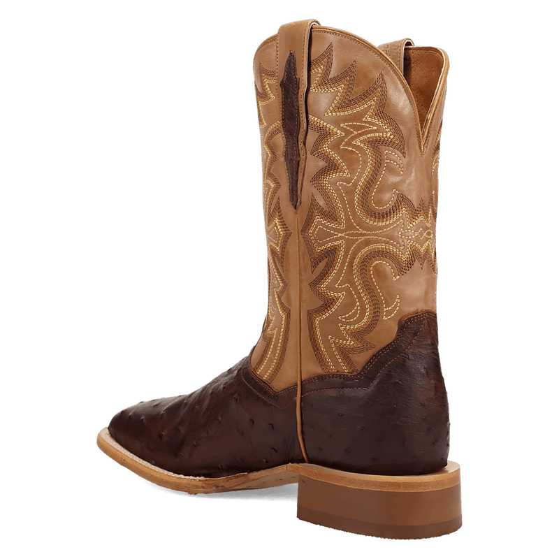 DRAYDEN FULL QUILL OSTRICH BOOT