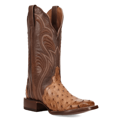 REESE FULL QUILL OSTRICH BOOT