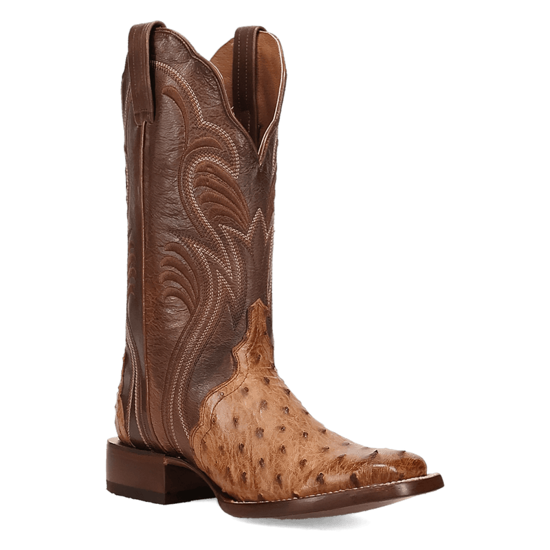 REESE FULL QUILL OSTRICH BOOT