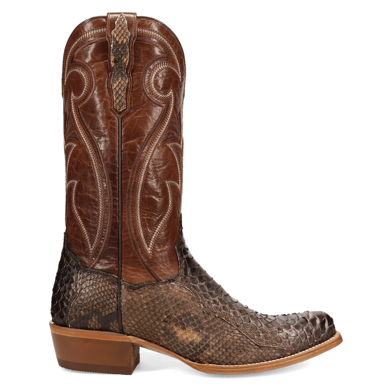 Dan Post Stryke Back Cut Python Boot - Luxury Western Boot