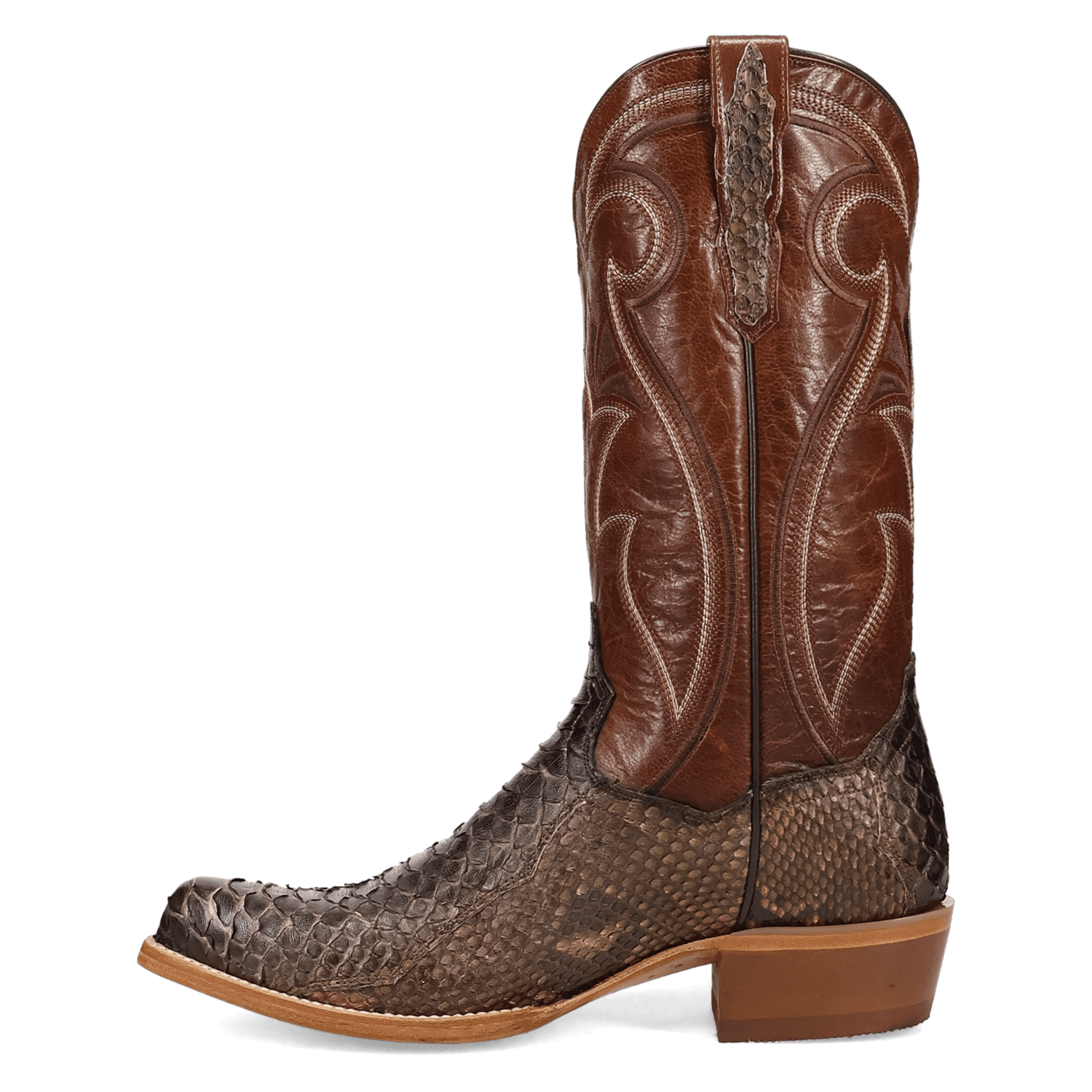 Dan Post Stryke Back Cut Python Boot - Luxury Western Boot