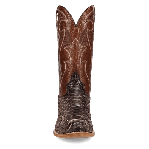 Dan Post Stryke Back Cut Python Boot - Luxury Western Boot