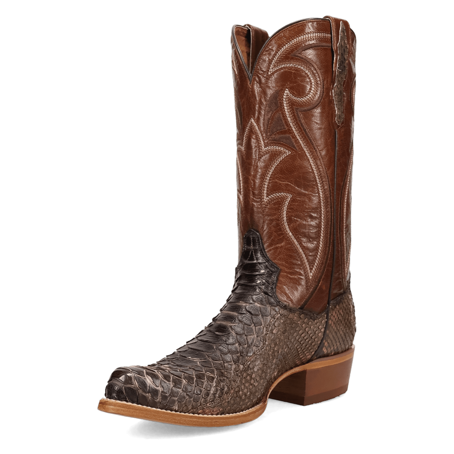 Dan Post Stryke Back Cut Python Boot - Luxury Western Boot