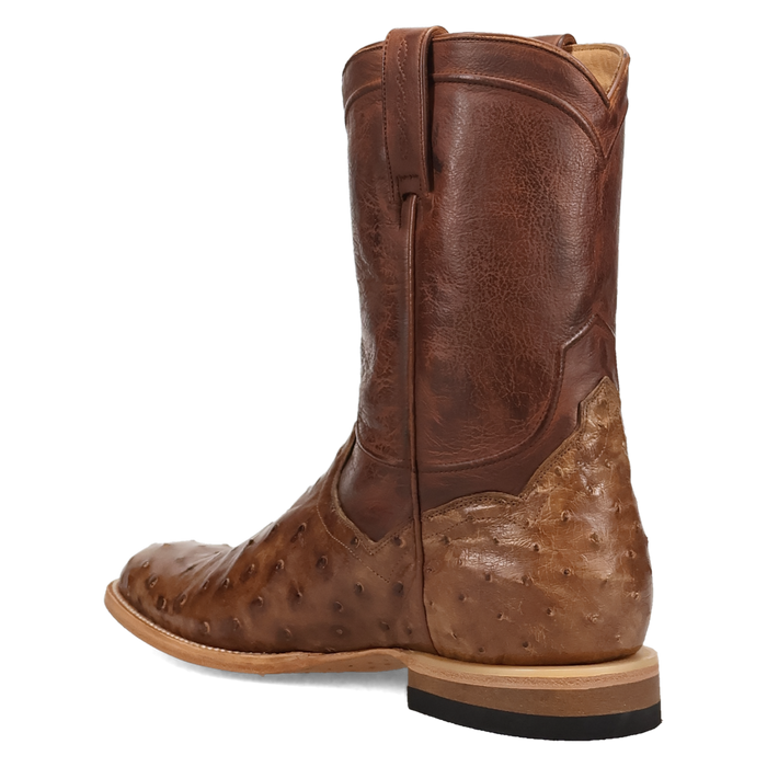 Dan Post Ardor Ostrich Boot - Full Quill Leather