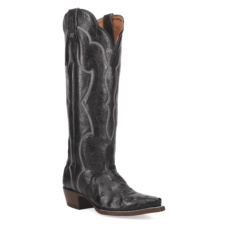 Dan Post Maravilla Ostrich Boot - Full Quill Luxury