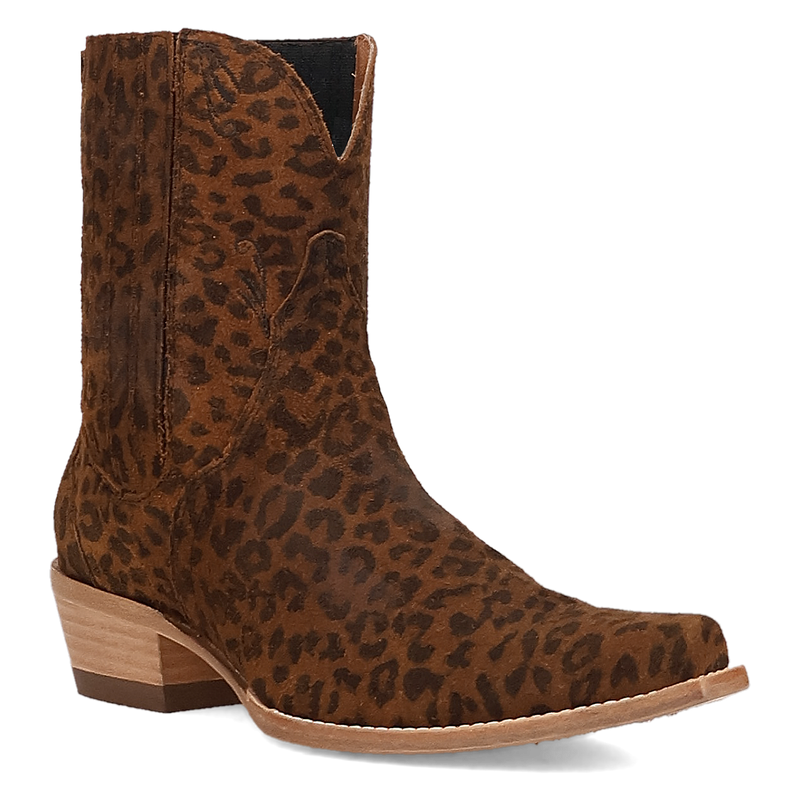 FERAL SUEDE LEATHER BOOTIE