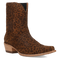 FERAL SUEDE LEATHER BOOTIE