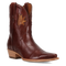 SAFFRON LEATHER BOOTIE