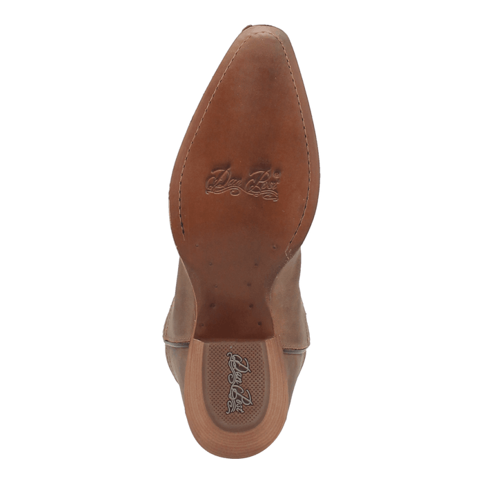 Dan Post Karmel Leather Boot - Premium Brown