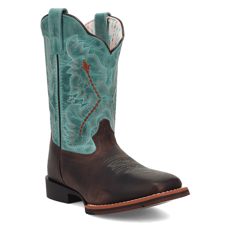 Dan Post Salina Leather Boot - Children's Brown Western Style