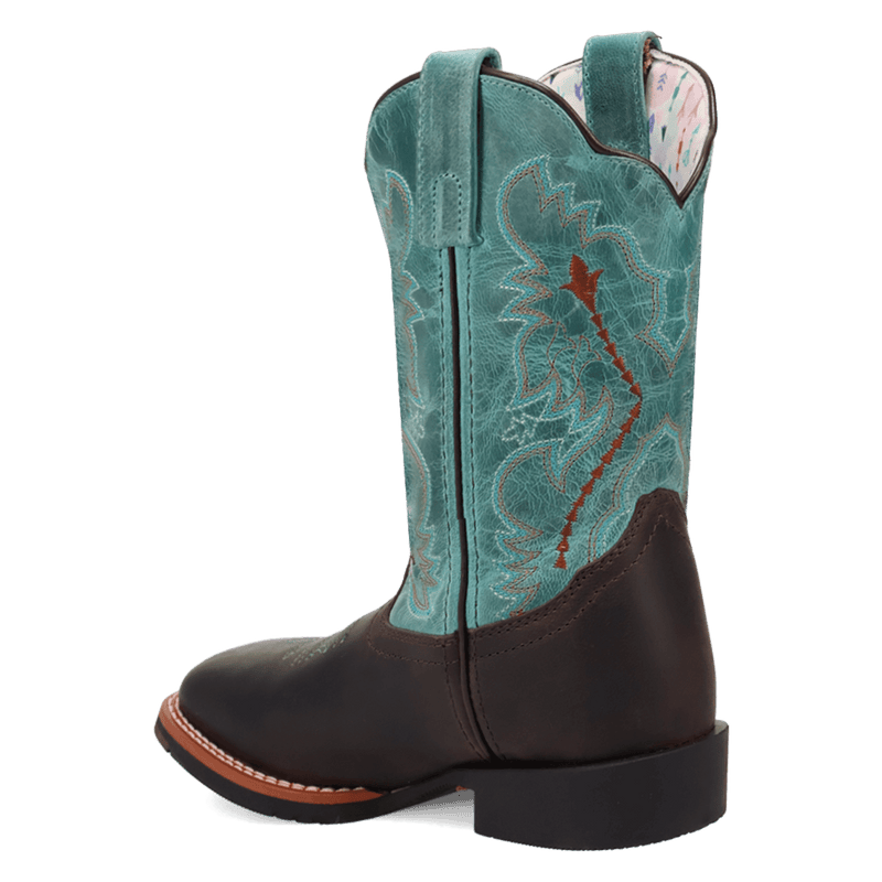 Dan Post Salina Leather Boot - Children's Brown Western Style