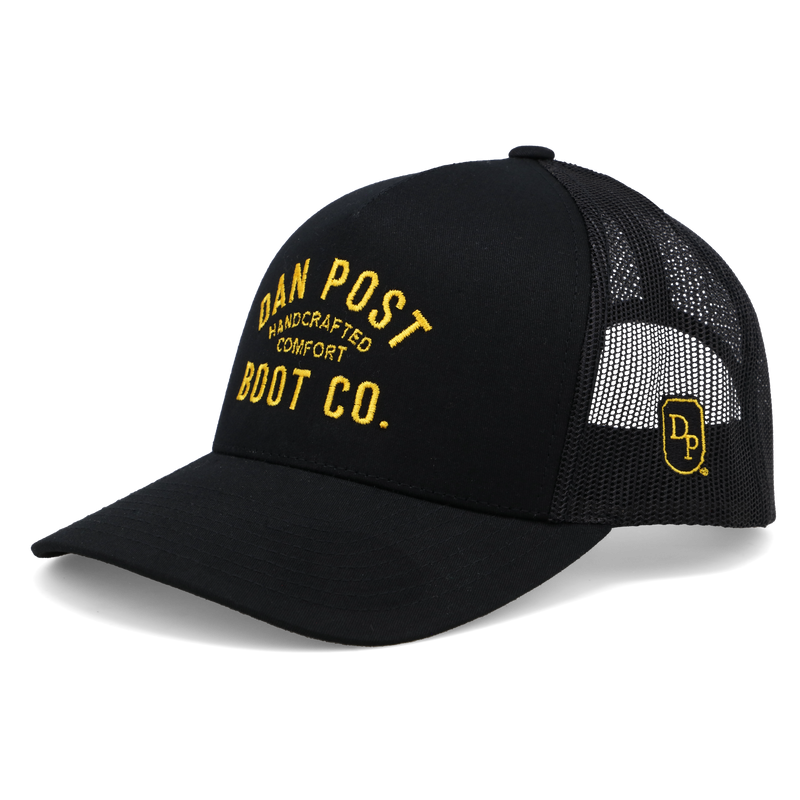 Dan Post Trucker Hat: Premium Leather Cap for Men
