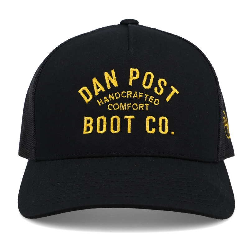 Dan Post Trucker Hat: Premium Leather Cap for Men