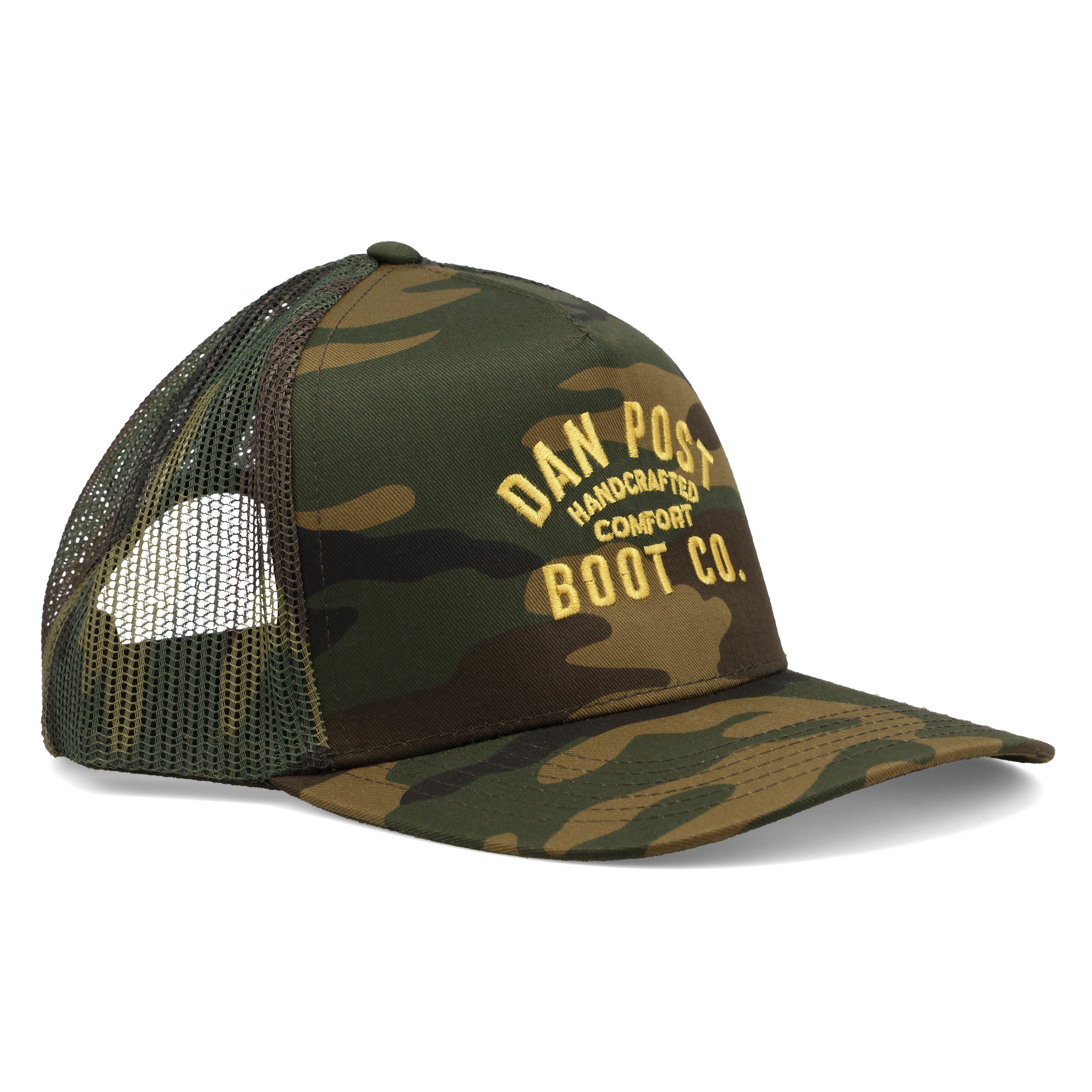 Dan Post Trucker Hat: Premium Leather Casual Cap