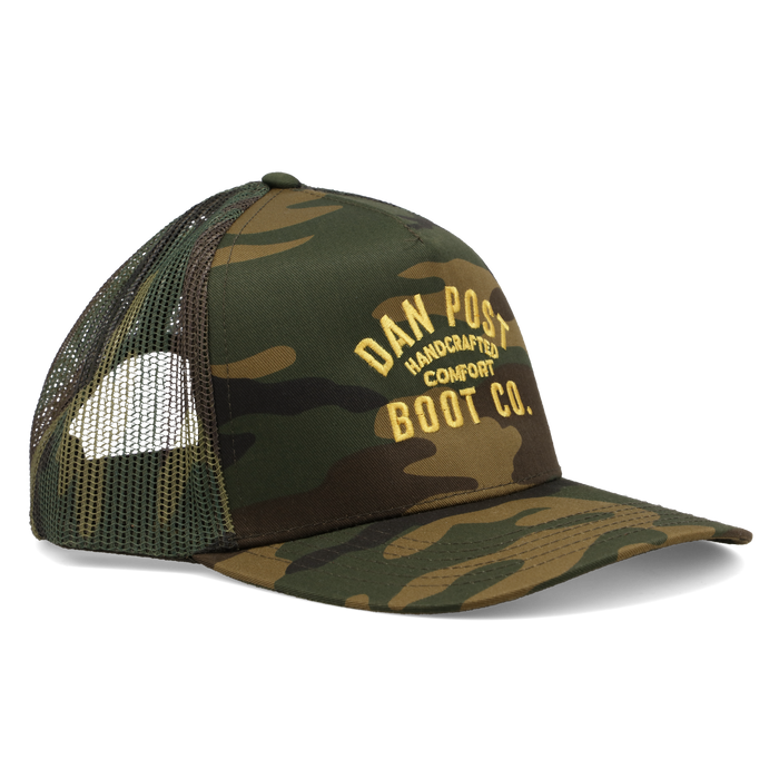 Dan Post Trucker Hat: Premium Leather Casual Cap
