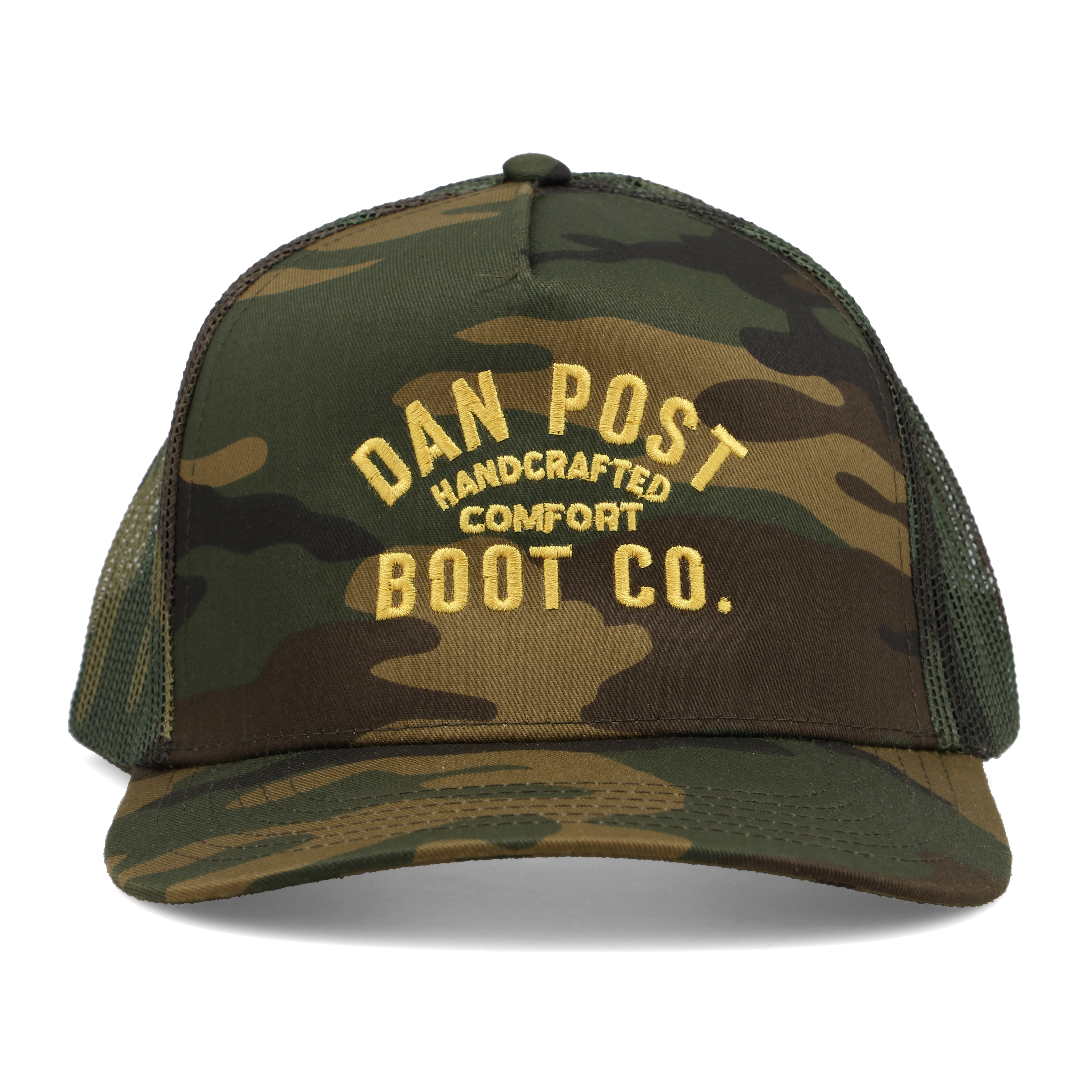 Dan Post Trucker Hat: Premium Leather Casual Cap
