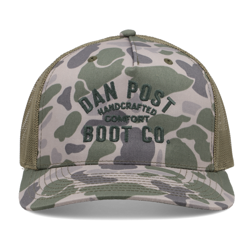 Dan Post Trucker Hat: Luxury Leather Cap for Men