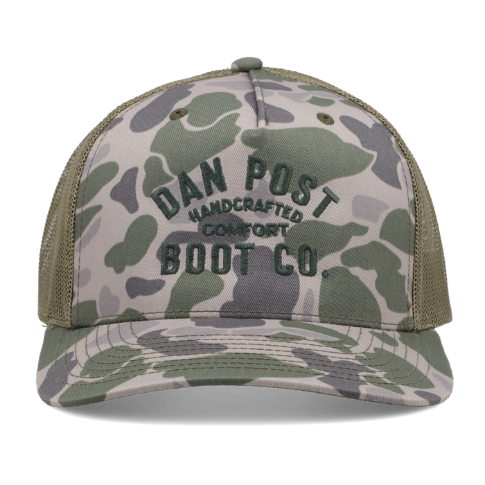 Dan Post Trucker Hat: Luxury Leather Cap for Men