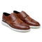 Belvedere Enzo - Antique Tan Ostrich Leather Dress Shoe