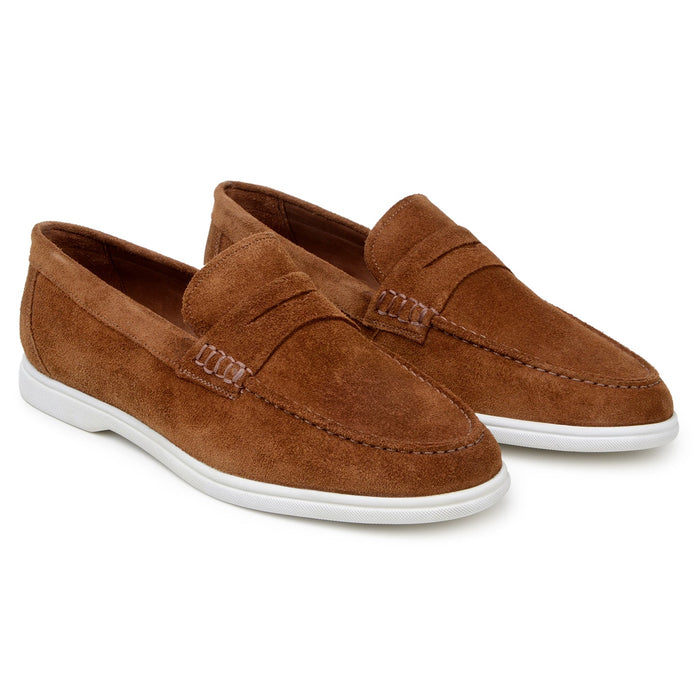 Belvedere Niko Bourbon Leather Dress Shoe