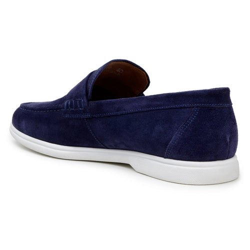 Belvedere Niko Navy Alligator Leather Loafer