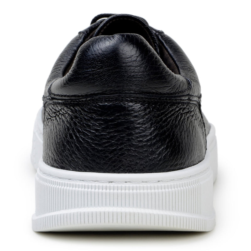 Belvedere Matteo Black Genuine Crocodile Dress Shoe
