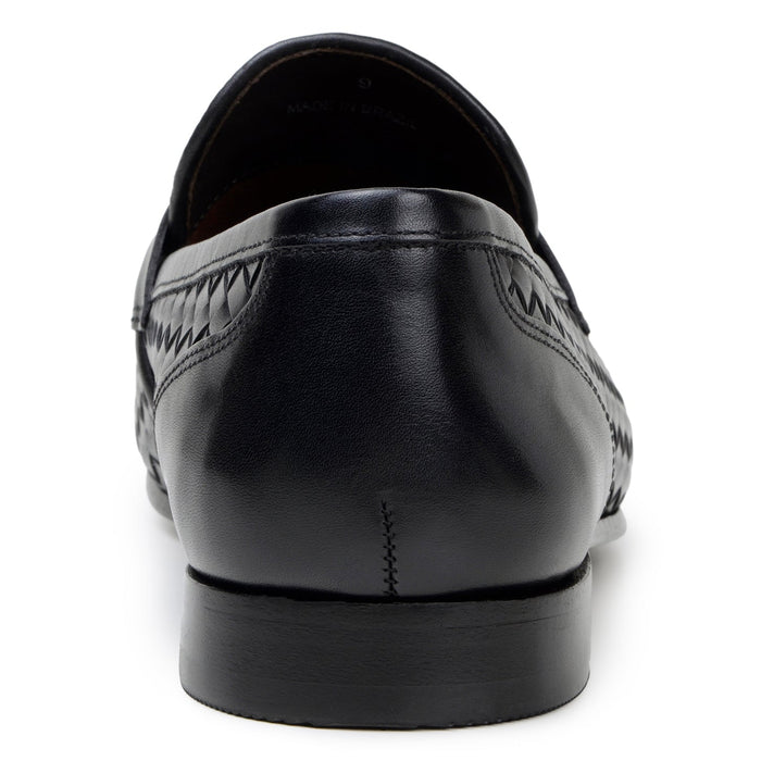 Belvedere Luca Black Genuine Alligator Leather Oxford