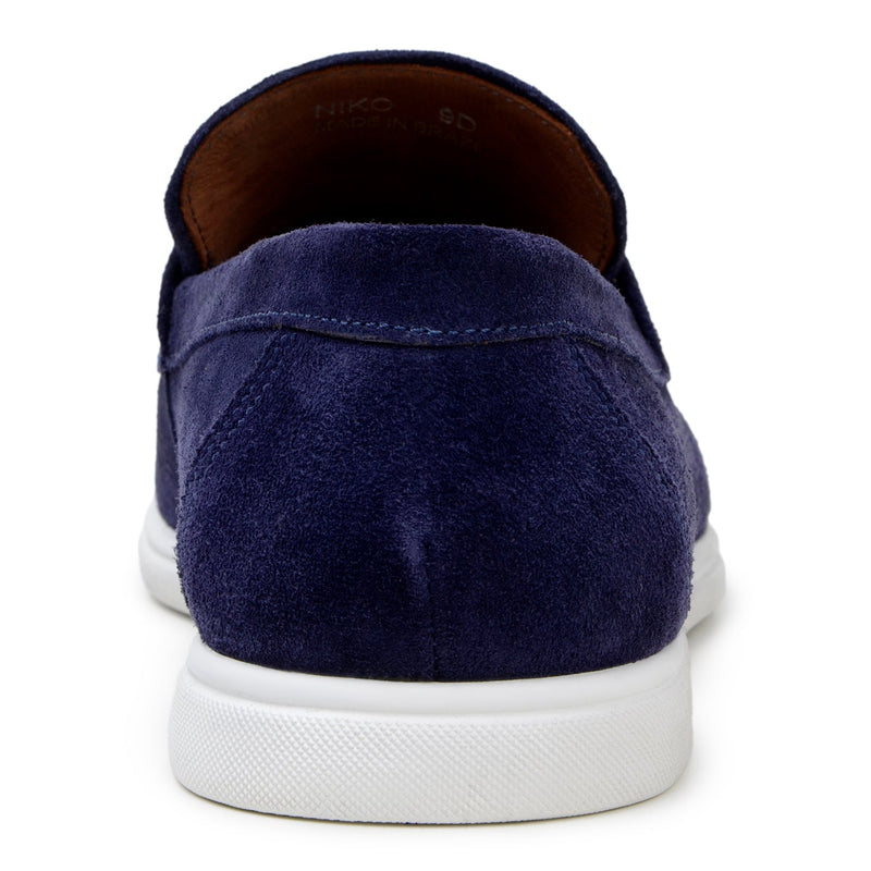 Belvedere Niko Navy Alligator Leather Loafer