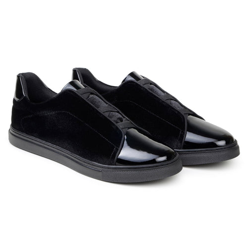 Belvedere Silvano Black Italian Leather Luxury Shoe