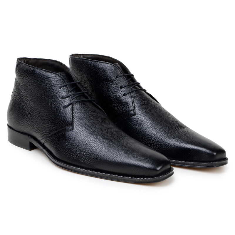 Belvedere Axel Black Genuine Alligator Luxury Shoe