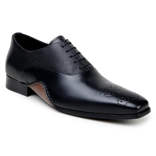 Belvedere Saggio Black Genuine Crocodile Leather Shoe