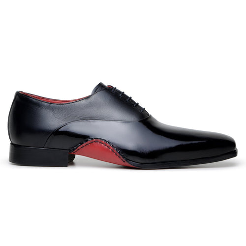 Belvedere Nero Black Genuine Crocodile Dress Shoe