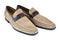 C131-3417HS- Perforated Suede-Taupe