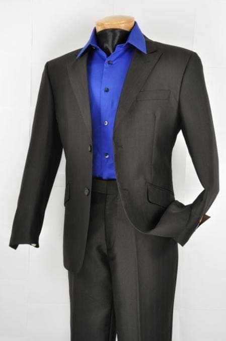 Black Fitted Suit - AlbertoNardoniStore