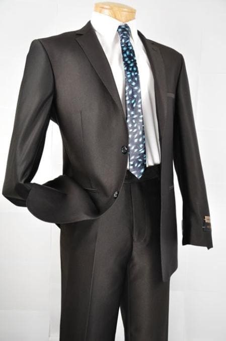 Black Fitted Suit - AlbertoNardoniStore