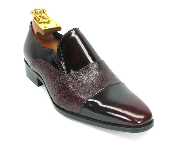 Carrucci Deerskin Patent Leather Loafer
