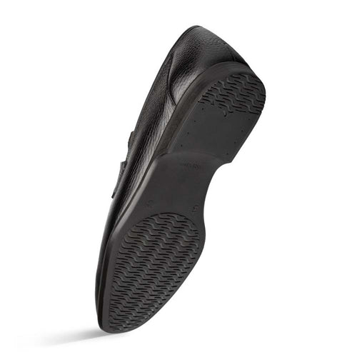 Men’s Mezlan Black Penny Loafer – Genuine Deerskin Leather, Handmade in Spain