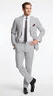 Men’s Black Pinstripe 2 Piece Seersucker Suit, Summer Modern Fit Dress Suit