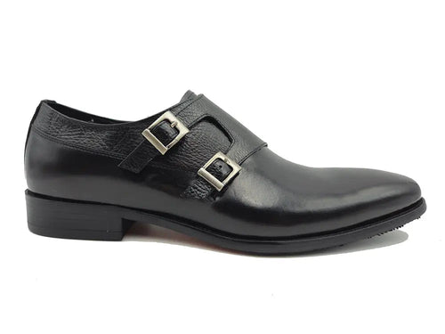 Double Monk Straps Loafer Carrucci