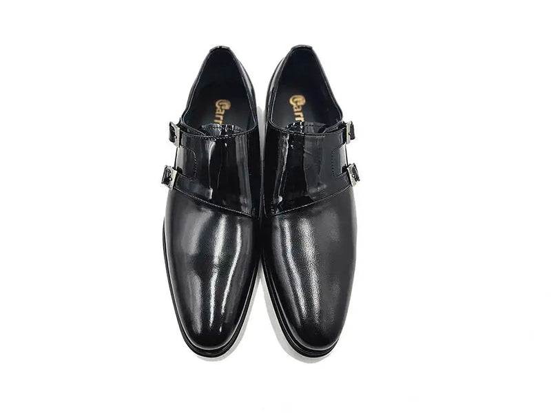 Carrucci Double Monk Loafer - Luxury Leather Slip-Ons