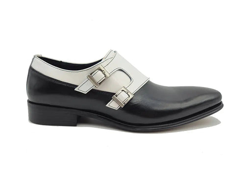 Men’s Slip-On Double Monk Dress Shoes